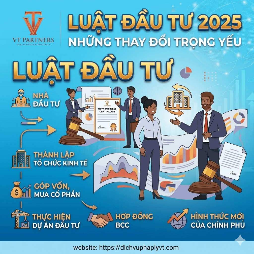 Tổng hợp các nội dung mới nhất của Luật Đầu tư 2025.