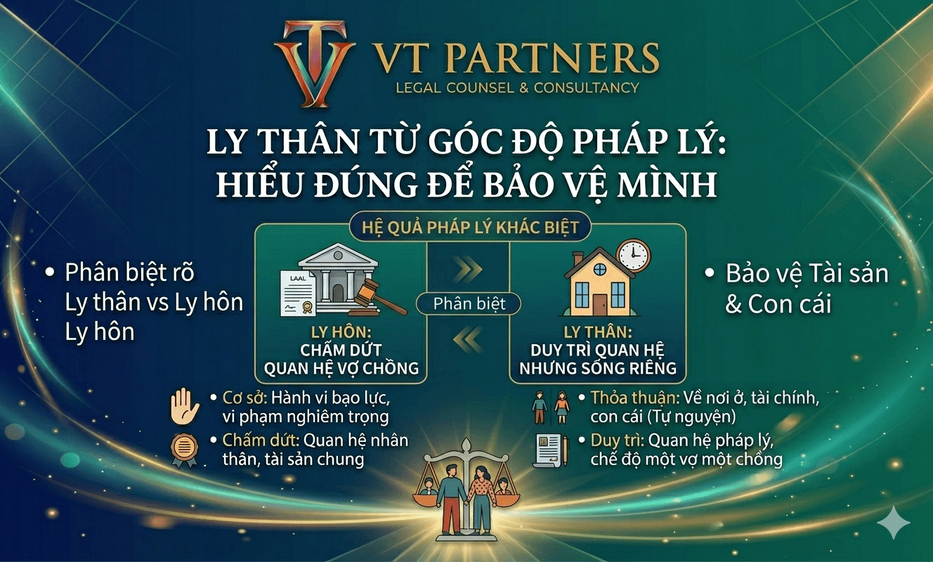 Ly Thân Là Gì? 5 Sự Thật Pháp Lý Quan Trọng Bạn Cần Biết Để Bảo Vệ Quyền Lợi